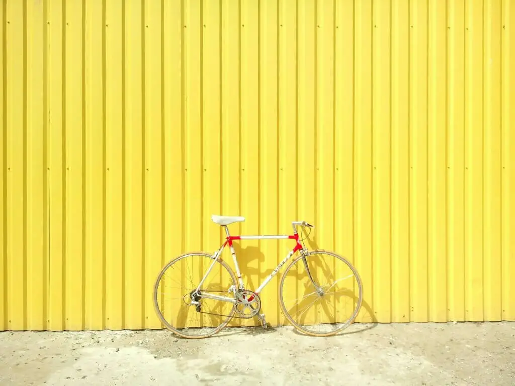 yellow bike