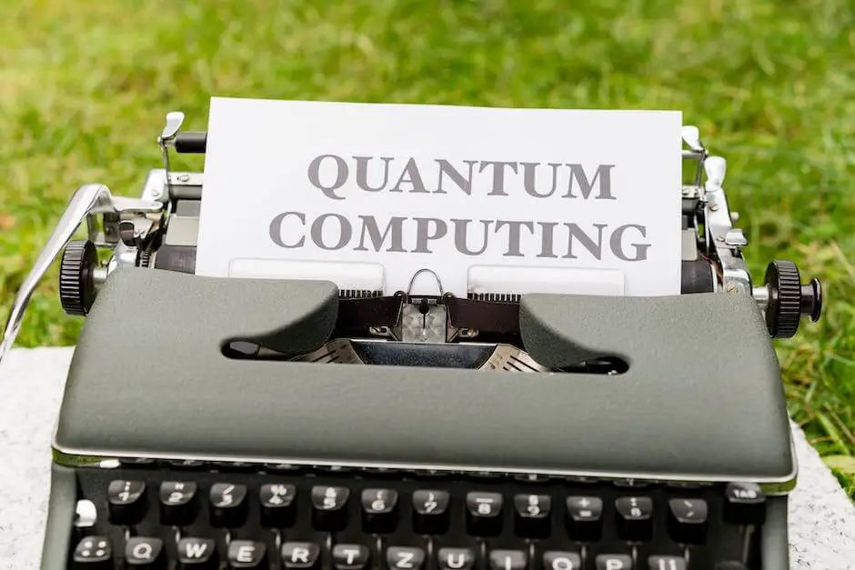 Image depicting the intricate world of quantum computing